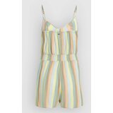 O'neill Thin Strap Buttoned Romper Kombinezon multi must haves stripe | Shoptok.si