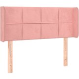 vidaXL Uzglavlje s ušima ružičasto 83x16x78/88 cm baršunasto Cijene