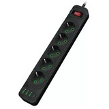 RIFF F25U 5 priključkov + 3 USB + 1 USB-C / 2 m kabel in gumb za vklop bela, (21633629) Cene