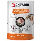 Ontario Cat Herb Line vrečka - piščanec in raca - 80 g 80 g | Shoptok.si