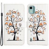 INORCO Stoječa usnjena torbica denarnica za Nokia C12 4G/C12 Pro/C12 Plus, ovitek za telefon s 3D vzorcem, (22035368) | Shoptok.si