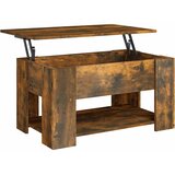  Stolić za kavu boja hrasta 79 x 49 x 41 cm konstruirano drvo | Eponuda.com