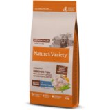 Nature's Variety dog healthy grains medium adult white fish 12kg Cene