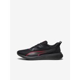 Puma Black Mens Running Sport Sneakers Flyer Lite - Men