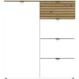 Voleo KOMODA, bela, hrast artisan | Shoptok.si