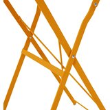 Bistro Stol Gorušica Ø 50 x 71 cm Čelik s prahom | shoptok.hr