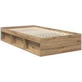 Krevetna konstrukcija Umjetnička hrastovina 100 x 200 cm | shoptok.hr