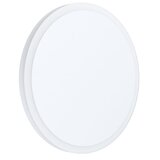 Eglo mongodio 1 zidna/plafonjera, led, 8,6w, 920lm, prečnik 200, bela/čelik/plastika | ePonuda.com