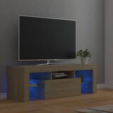 The Living Store TV omarica z LED lučkami sonoma hrast 120x35x40 cm - TV Omarica, (21376890) | Shoptok.si