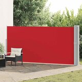  Uvlačiva bočna tenda za terasu 170 x 1200 cm crvena | shoptok.hr