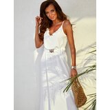 Fasardi Maxi dress with ecru straps | Shoptok.si