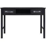  Konzolni stol crni 110 x 45 x 76 cm drveni | shoptok.hr