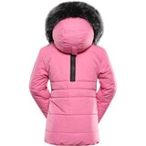 Alpine pro Children's jacket with ptx membrane WERDO pink cosmos | Shoptok.si