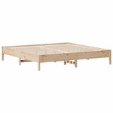 vidaXL Okvir kreveta bez madraca 200 x 200 cm od masivne borovine Cijene