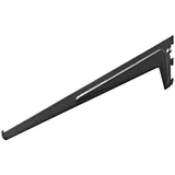 Regalni nosilec (Dolžina: 50 cm, Nosilnost: 65 kg, Črna)