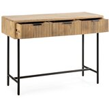 Marckeric Pomoćni stol od masivnog manga u prirodnoj boji 38x100 cm Mundra – | shoptok.hr