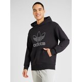 Adidas Sweater majica crna / bijela | shoptok.hr