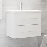 vidaXL Omarica za umivalnik bela 60x38,5x48 cm iverna plošča Cene