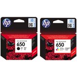 HP komplet kartuš nr.650 (BK + CMY), original | Shoptok.si