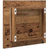  LED kupaonsko ogledalo Zidne Staro drvo 40 x 37 x 8.5 cm | Eponuda.com