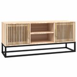 Maison Chic TV omarica - TV stojalo - Televizijska omarica 105x30x45 cm inženirski les in železo, (21701747) | Shoptok.si