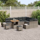  Vrtna garnitura - 12-dijelni set vrtnog kauča s jastučićima | shoptok.hr