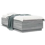 vidaXL Okvir za krevet boja hrasta 90x200 cm od konstruiranog drva | shoptok.hr