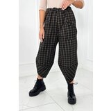 Kesi Plaid trousers black | Shoptok.si