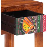 vidaXL Nočna omarica 40x40x36 cm Masivni les Akacija | Shoptok.si