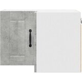 vidaXL Stenska kuhinjska omarica z vrati Betonsko siva 57 x 57 x 40 cm | Shoptok.si