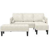  Set sofe s jastukom 2 pcs Krema Poliester | Eponuda.com