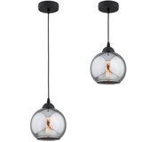  Brilagi - Visilica na sajli 1xE27/60W/230V crna/zadimljena siva | Eponuda.com
