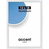  za sliko aluminij Accent (13 x 18 cm, bel)