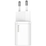 Baseus adapter hišni polnilec 220V Super-SI Quick Charge 30W vhod Type C - Original (EU Blister) - bel Cene