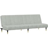  2-dijelni set sofa svjetlosivi baršunasti | shoptok.hr