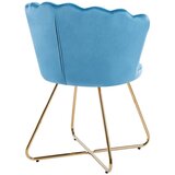 Livetastic Set Stolov Samt, Modra, 2-Delni | Shoptok.si