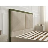 Bobochic Paris Zelena oblazinjena oblazinjena zakonska postelja z letvenim dnom 140x190 cm Mara – | Shoptok.si