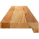  Okenske police 2 kosa svetlo rjava 100x15x2 cm trdna hrastovina, (5000208462) | Shoptok.si