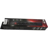 Gembird SPG5-B-6(3G1.5)**produzni kabl sa zastitom 5 uticnica, 5V/3.1A USB-A+C 16A/3500W 1.8m Black | ePonuda.com