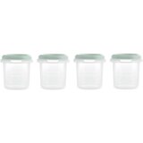 Miniland set 4 posodic za shranjevanje mint 200ml Cene