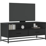 Furnova TV omarica črna 100x34,5x40 cm inženirski les in kovina, (21922859) Cene