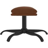  Stolček za noge rjav 60x60x36 cm tkanina iz mikrovlaken, (20707627) | Shoptok.si