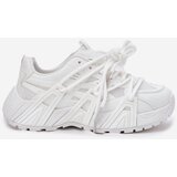 Boto Women's Sneakers With Double Lacing White Onivetta | shoptok.hr