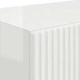 TV stenska omara Visok sijaj bela 59,5 x 31 x 40 cm, (5000092115) | Shoptok.si