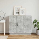  Kreveta Betonska siva 89 x 34,5 x 77 cm Konstruirano drvo | shoptok.hr