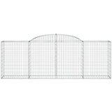  Lučne gabionske košare 25kom 300x50x100/120cm pocinčano željezo | shoptok.hr