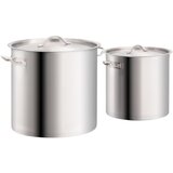 vidaXL Lonci za juho 2 kosa 50/25 L nerjaveče jeklo | Shoptok.si