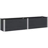  Povišena vrtna gredica Crna 250 x 50 x 54 cm | Eponuda.ba