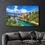 WALLXPERT Dekorativna slika na kaljenom staklu, 35x55cm, Šareno | Eponuda.ba