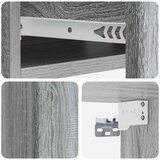 Stolna montirana na zid Siva sonoma 59 x 34 5 x 17 cm | shoptok.hr